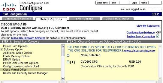 Ordering CVO spokes