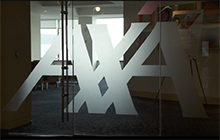 AXA cut travel costs by €100 million over a three-year period.