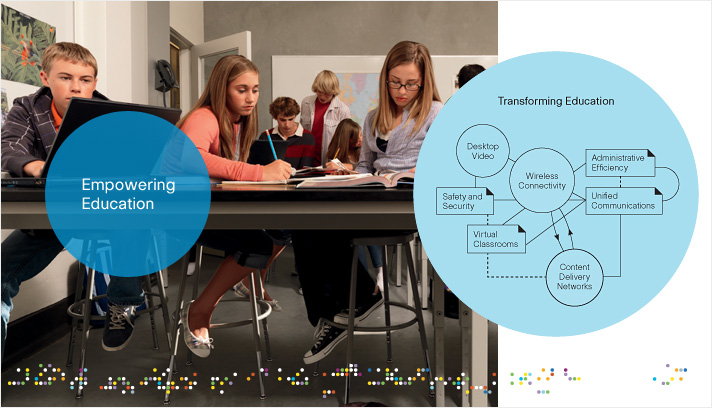 Transforming education. A photo of a school classroom with equal numbers of female and male students.