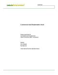 Connected and Sustainable Work Whitepaper