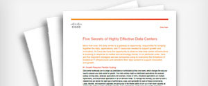 White Paper: Five Secrets to Achieving a Highly Effective Data Center