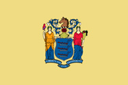 Flag of New Jersey State